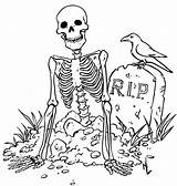 Free Printable Skeleton Coloring Pages For Kids sketch template