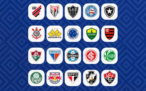 Top 10 escudos de times do Brasileirão 2024 (mais bonitos) - Top 10 AZ