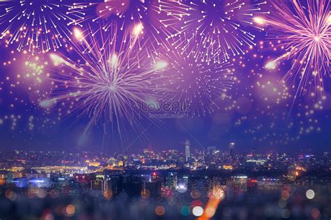 Brilliant New Year Fireworks Download Free | Banner Background Image on ...