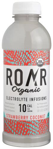 Roar Organic Electrolyte Drink Strawberry Coco