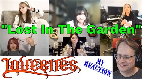 Lovebites - Lost In The Garden - reaction - YouTube