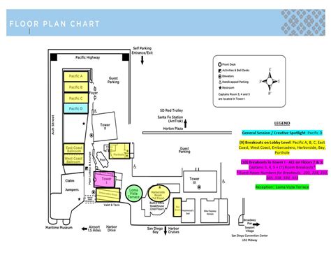 Wyndham Ocean Blvd Building Map