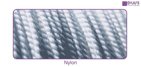 Nylon - Definition, Structure, Properties, Types, Uses of Nylon