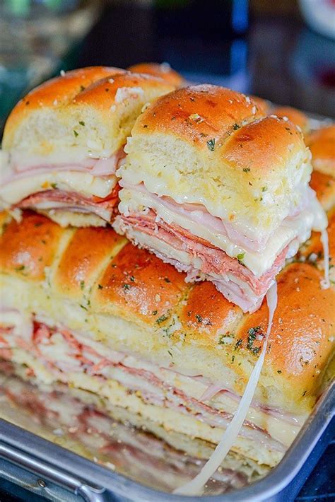 Super easy Italian sliders are perfect for party food and feeding a crowd. Even if you'd like to ...