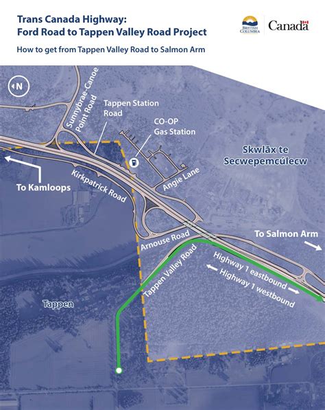 Ford Road to Tappen Valley Road - Future Routes - Province of British Columbia