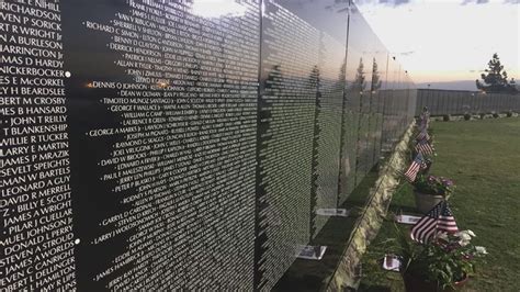 You can see a replica of the Vietnam Veterans Memorial wall in Surprise ...