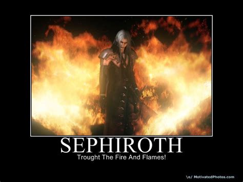 Sephiroth Motivational Poster - Sephiroth Fan Art (14792203) - Fanpop