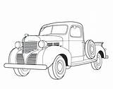 Classic Truck Coloring Pages At GetColoringscom  Free Printable sketch template