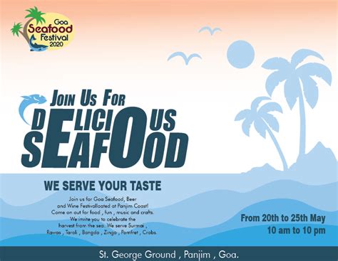 Goa Seafood Festival 2020 by Rutuja Nirgun on Dribbble