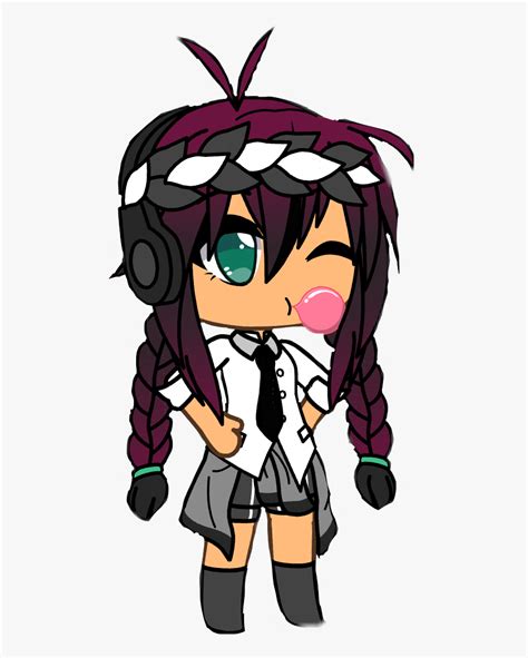 #oc #gachalife #gum #braids #chill #gacha #freetoedit - Gacha Life Hair Braids , Free ...