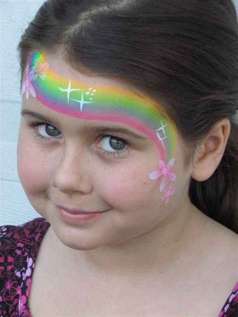 Must Know Rainbow Face Paint Simple Article - PAINTSWC