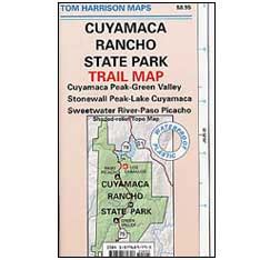 Cuyamaca Map San Diego Hiking- Cuyamaca Rancho State Park Map