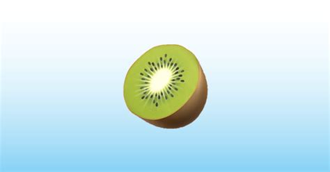 Kiwi Fruit Emoji