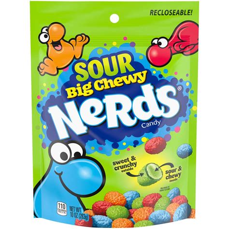 Amazon.com : Nerds Sour Big Chewy Candy, 10 Ounce, Pack of 1 : Grocery & Gourmet Food