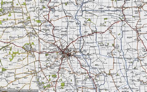 Historic Ordnance Survey Map of Beverley, 1947