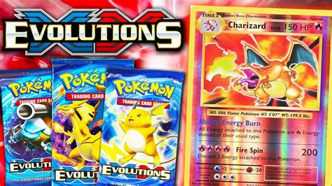 Hunting our First CHARIZARD!! Pokemon Evolutions Pack Opening - YouTube