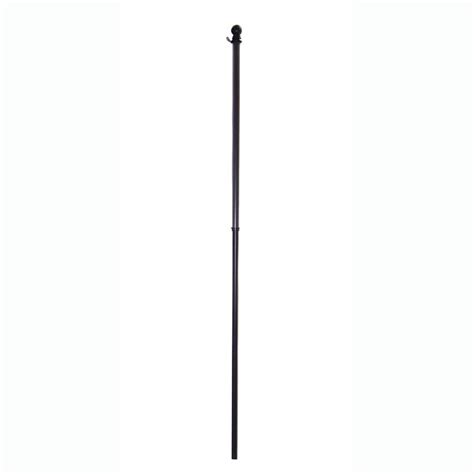 Metal Black Flag Pole at Lowes.com