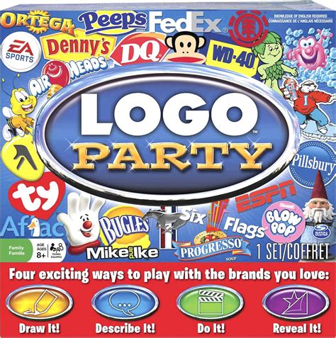 The Logo Board Game Spin Master 2011 2-6 Players Ages 12 Complete for ...