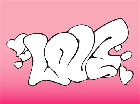 Love Graffiti Piece Vector Art & Graphics | freevector.com