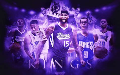 Download Digital Sacramento Kings Players Wallpaper | Wallpapers.com