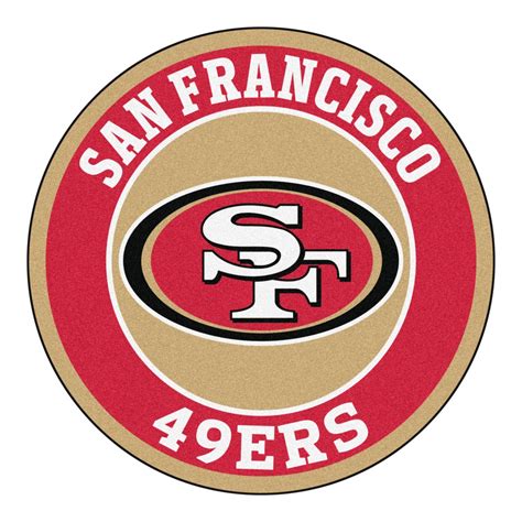 San Francisco 49ers Circle Logo CUSTOMIZABLE 49ers Logo Made - Etsy