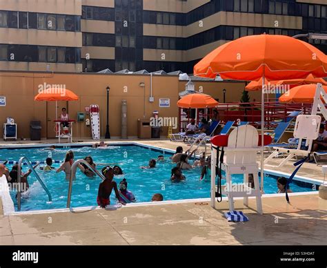 July, 2021, North Tower Pool, Tropicana, Atlantic City, New Jersey, United States Stock Photo ...