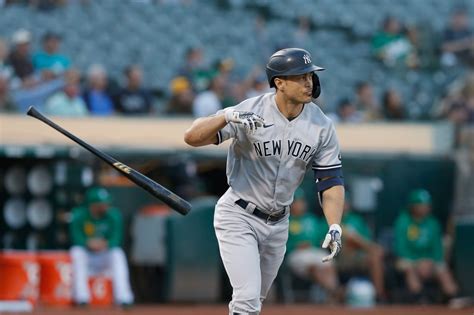 Yankees' Giancarlo Stanton hits 472-foot home run versus A’s