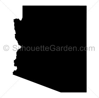 Arizona Silhouette - Free Clip Art, Printable, and Vector Downloads