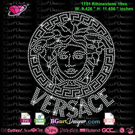 lllᐅVersace Rhinestone Download - best rhinestone files Cricut ...