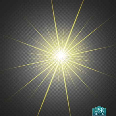 Glow Light Effect. Star Burst with Sparkles Stock Vector - Illustration of design, abstract ...