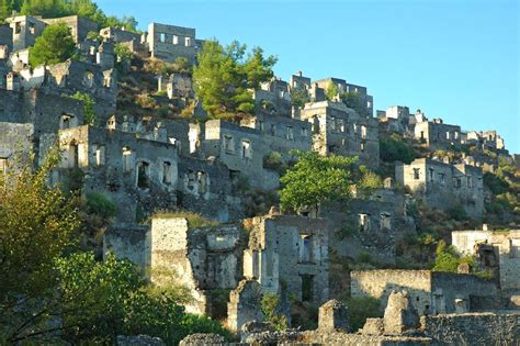 Kayakoy Ghost Village in Turkey | Ghost towns, Ghost, Travel articles