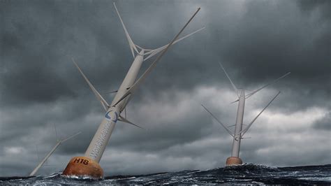 Novel floating wind turbine design to use recyclable aluminium | RenewEconomy