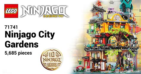 LEGO 71741 Ninjago City Gardens revealed as biggest-ever Ninjago set ...