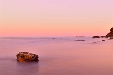 Pink sunset on the beach of Castillo en el Mar image - Free stock photo - Public Domain photo ...