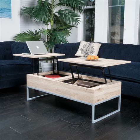 Double Lift Top Coffee Table in Regal Walnut | Roy Home Design