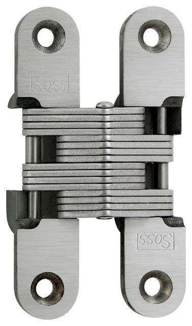 Model #212 SOSS Invisible Hinge, Bright Stainless Steel - Traditional ...