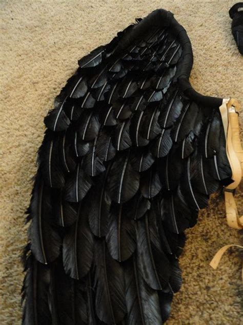 BCooke_Harpy_Wing_09 | Diy wings, Maleficent costume, Body painting