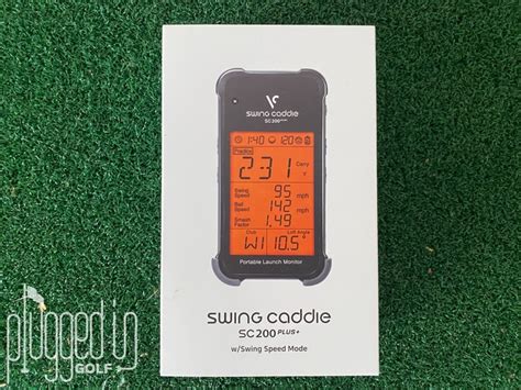 Swing Caddie SC200 PLUS Launch Monitor Review - Plugged In Golf