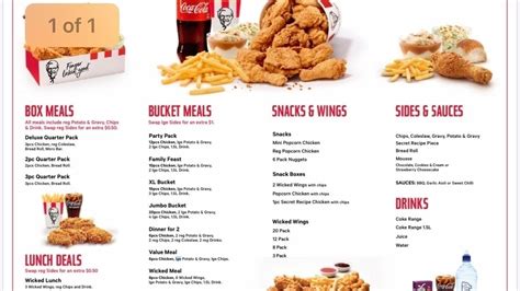 Petition · We need a proper menu when KFC reopens - New Zealand ...