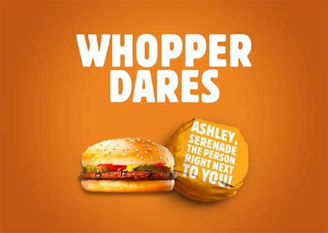 Burger King - Whopper Dares on Behance