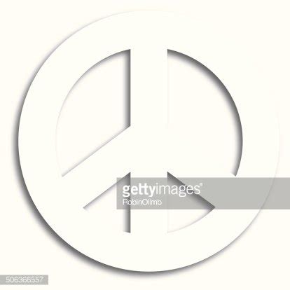 Peace Sign White Stock Clipart | Royalty-Free | FreeImages