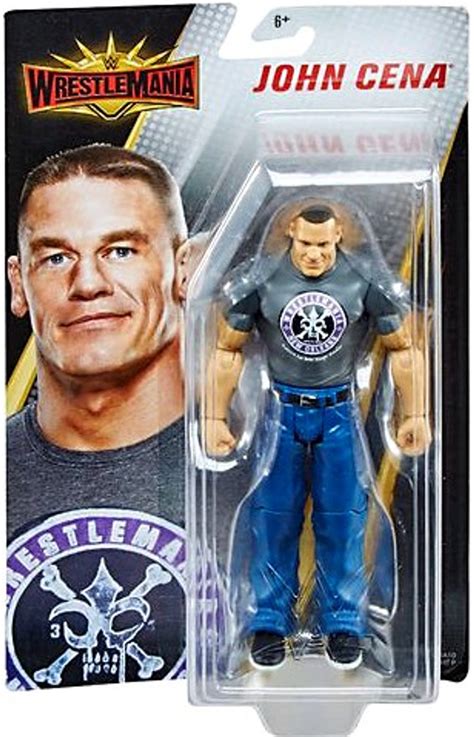 WWE Wrestling WrestleMania 35 John Cena 6 Action Figure Mattel Toys ...