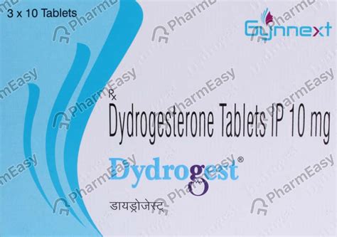 Dydrogest 10 MG Tablet (10): Uses, Side Effects, Price & Dosage | PharmEasy