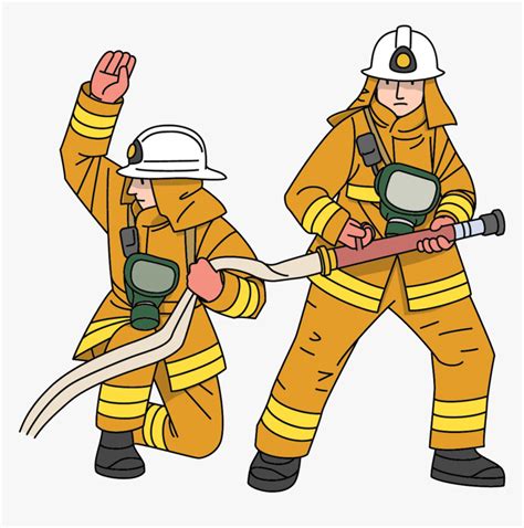 Firefighter Department Royalty Free Firefighters Royaltyfree - Firefighters Clipart, HD Png ...