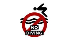 No Jumping Or Diving Sign Free Stock Photo - Public Domain Pictures