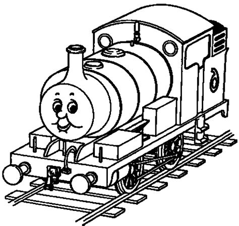 Print & Download - Thomas the Train Theme Coloring Pages