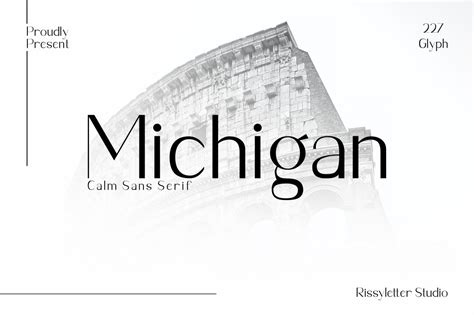 Michigan Font - Download Fonts