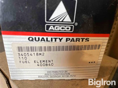 Various AGCO Parts BigIron Auctions