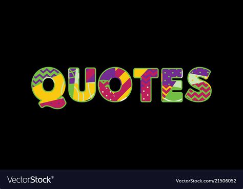 Quotes concept word art Royalty Free Vector Image