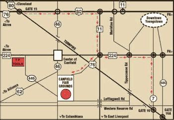 CANFIELD MAP/HOTEL | Dave & Ed's